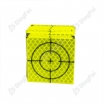 Sign Stickers - Fluorescent Yellow Retro Reflective Target